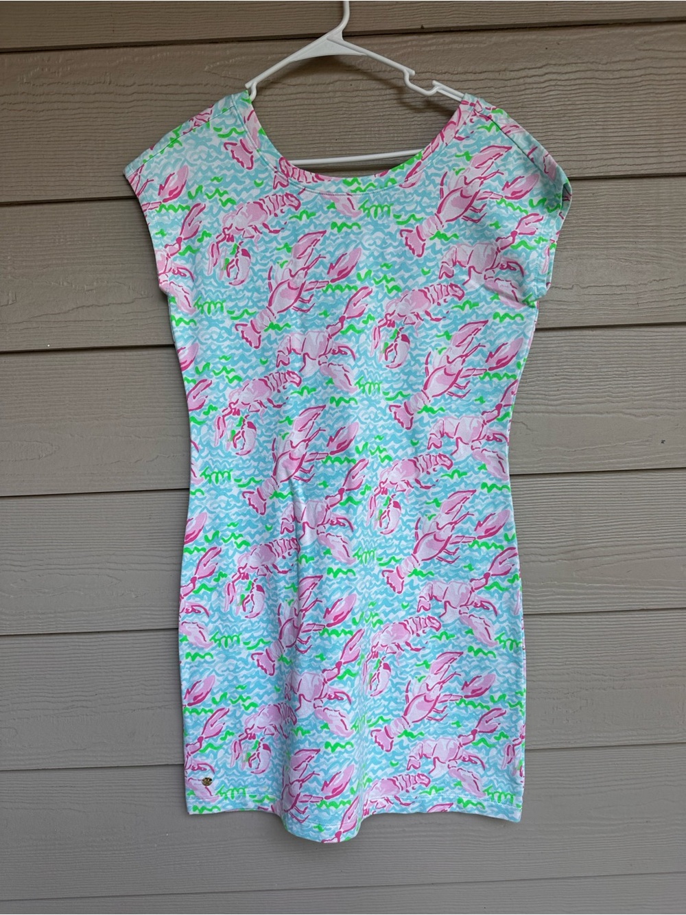 LILLY PULITZER Womens Westerly Dress in "Lobstah Roll" Size Small (A18)